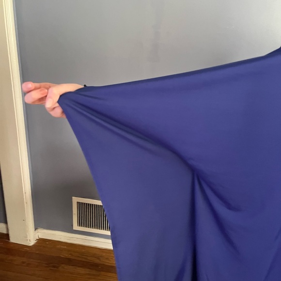 Maui Mamas One Size Fits Most Royal Blue kimono - Picture 3 of 9